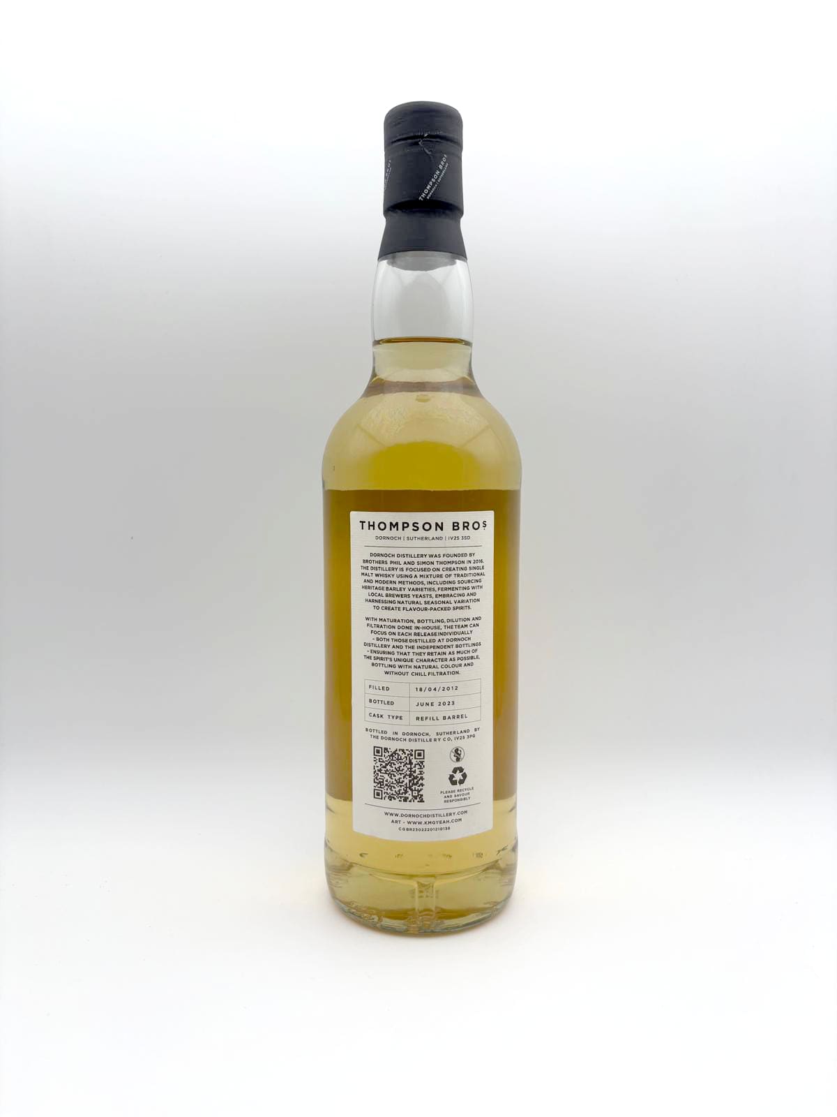 Craigellachie 2012 whisky bottle, view 3