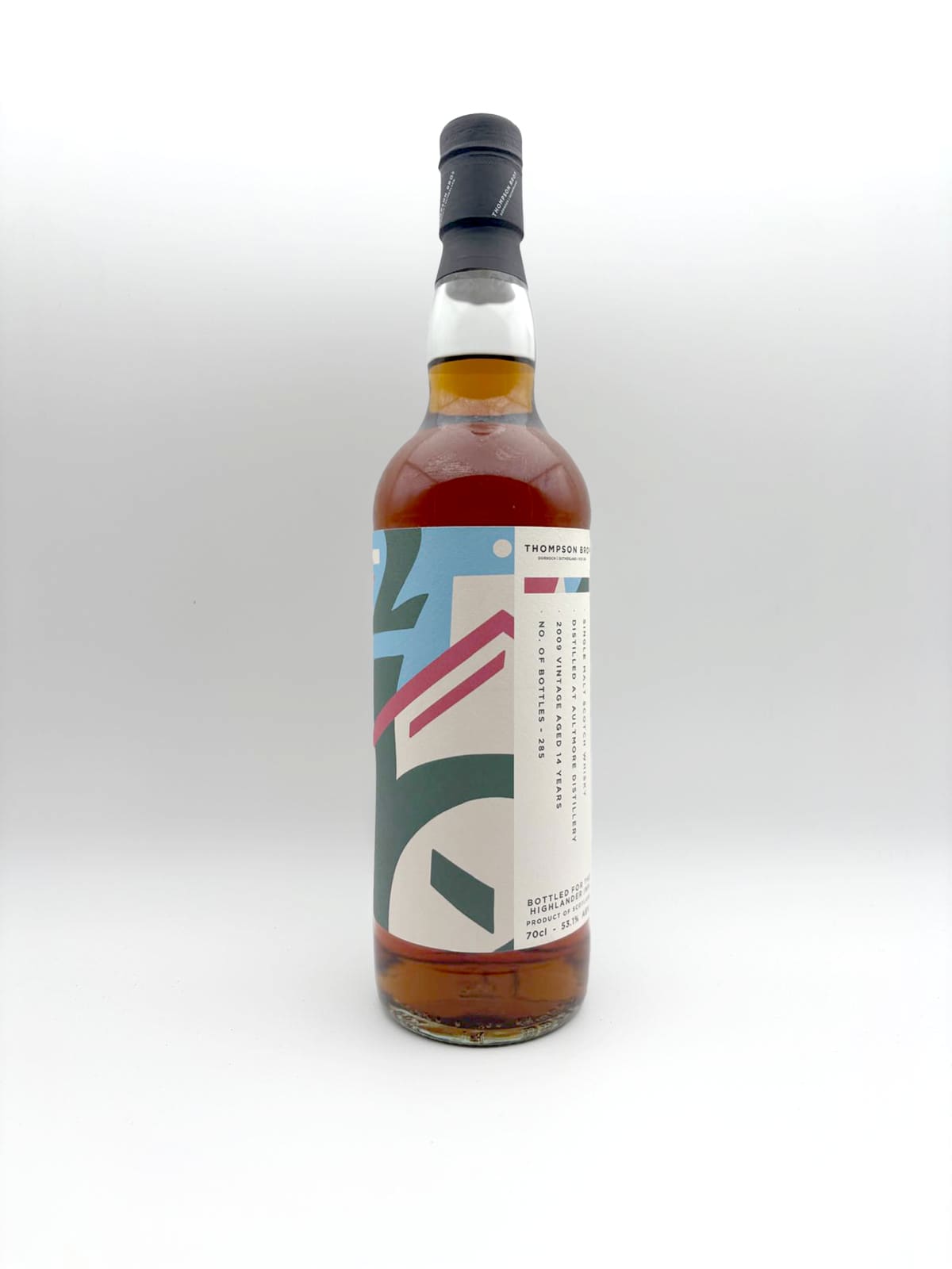 Aultmore 2009 whisky bottle