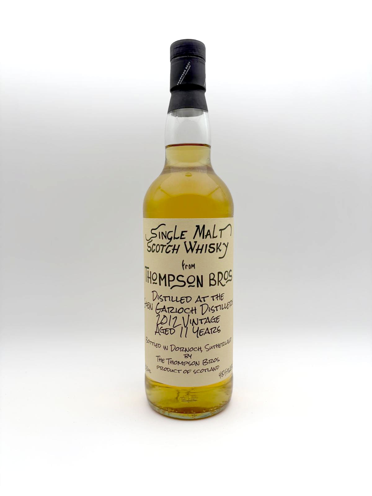 Glen Garioch 2012 whisky bottle