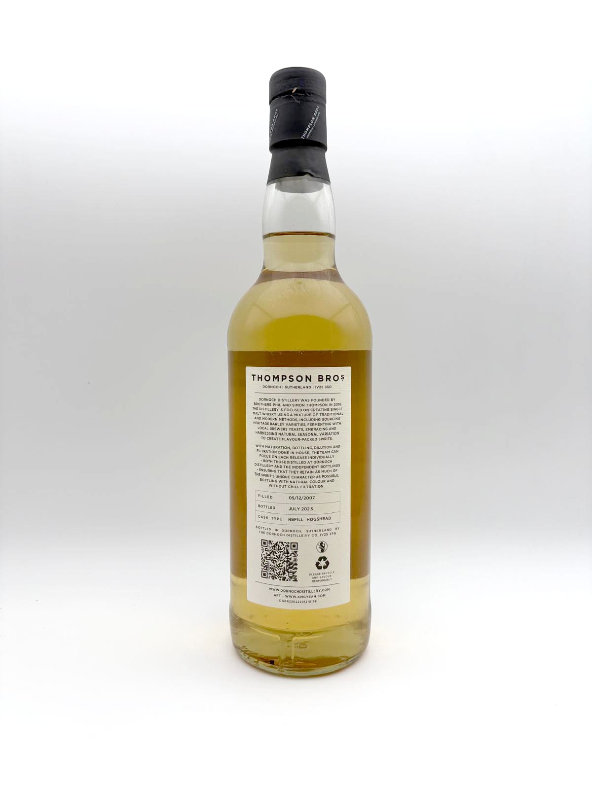 Craigellachie 2007 whisky bottle, view 3